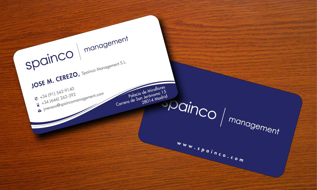 Stationery Design by Sbss for Spainco Management S.L. | Design #1593885