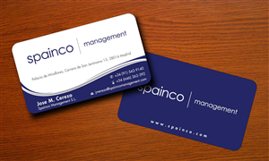 Stationery Design by Sbss for Spainco Management S.L. | Design: #1593887