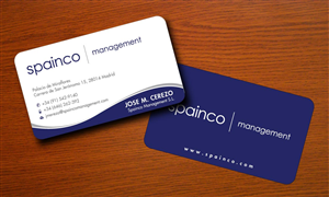 Stationery Design by Sbss for Spainco Management S.L. | Design: #1593888