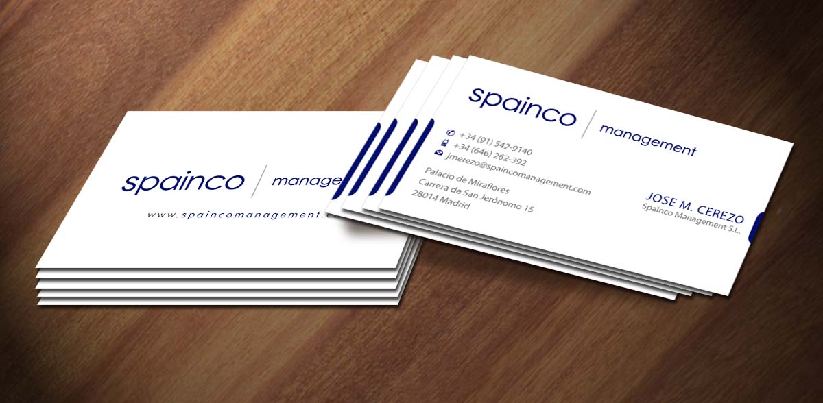 Stationery Design by Sbss for Spainco Management S.L. | Design #1594087