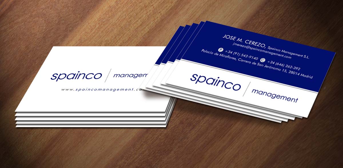 Stationery Design by Sbss for Spainco Management S.L. | Design #1594113