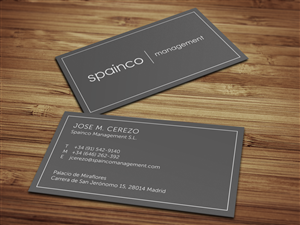 Stationery Design by HYPdesign for Spainco Management S.L. | Design: #1575791