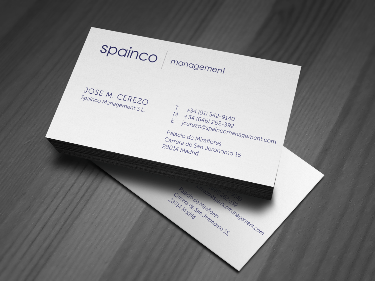 Stationery Design by HYPdesign for Spainco Management S.L. | Design #1576026