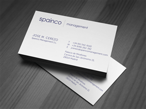 Diseño de Papelería por HYPdesign para Spainco Management S.L. | Diseño: #1576026
