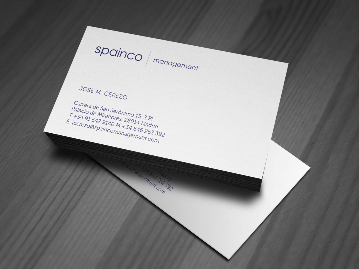 Stationery Design by HYPdesign for Spainco Management S.L. | Design #1586333