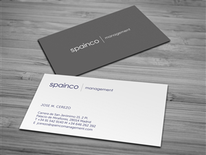 Stationery Design by HYPdesign for Spainco Management S.L. | Design: #1586588