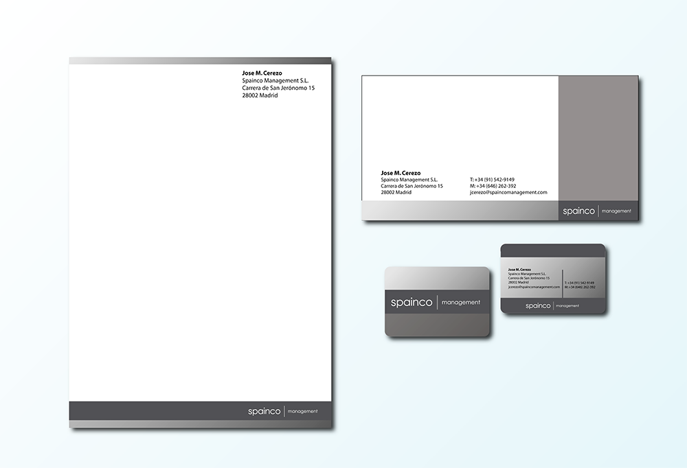 Stationery Design by nafizrahat for Spainco Management S.L. | Design #1566485