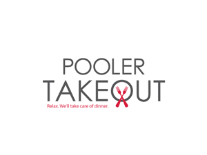 Pooler Takeout | Logo Design by Tammy Moore