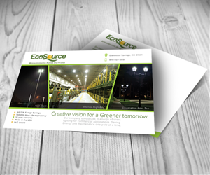 Postcard Design by Sandaru for Eco Source Lighting | Design: #5342244