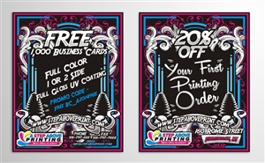 S.A.P. - Need Postcard & Business Card & Coupons | Print Design by PYN-Project
