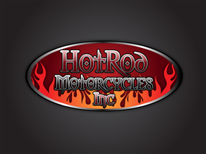 Logo Design by HyperTime Studio for Hotrod Motorcycles Inc. | Design: #277844