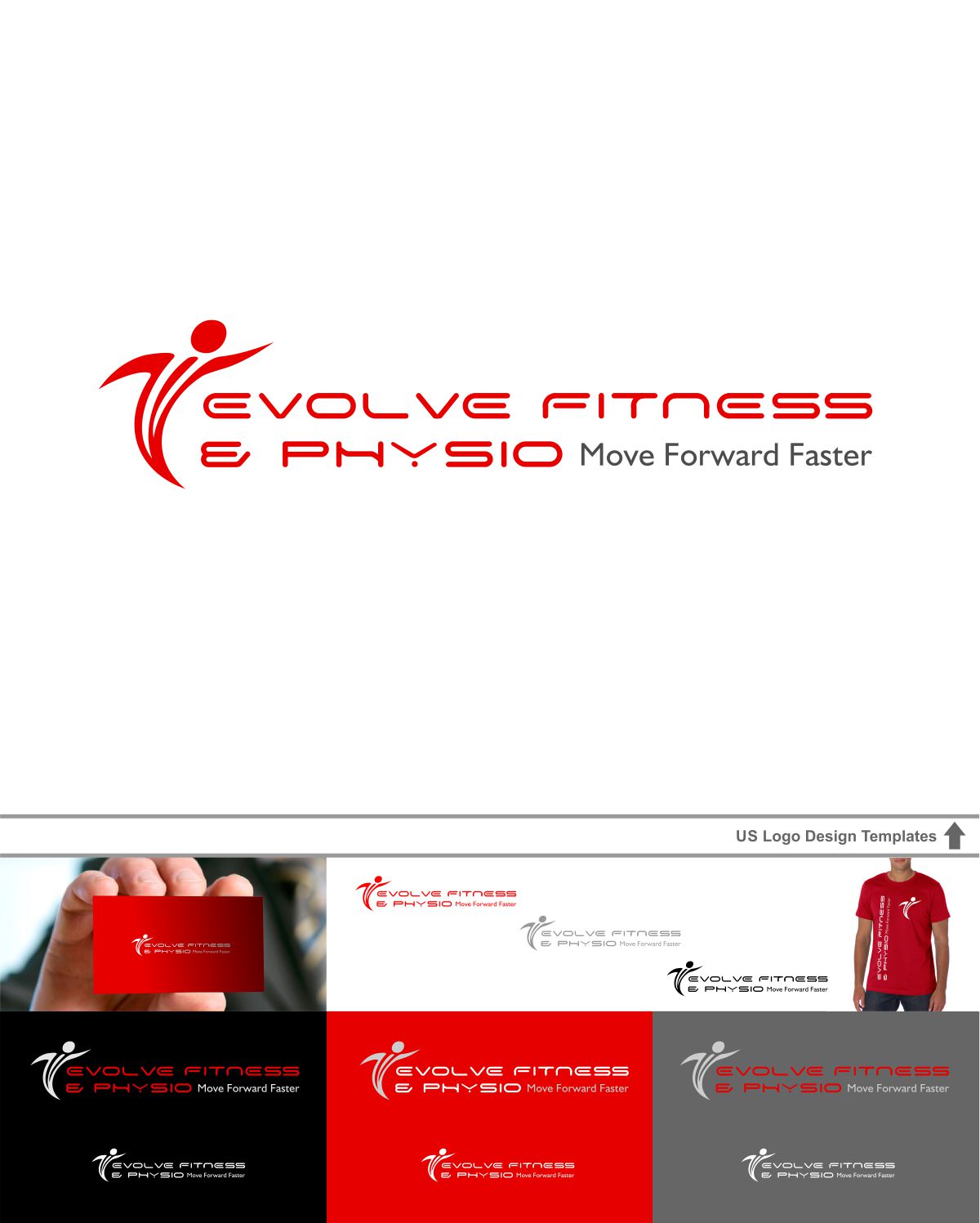 Design de Logo par DesignMX (Renan Mejia) pour Evolve Fitness & Physio | Design #5336877