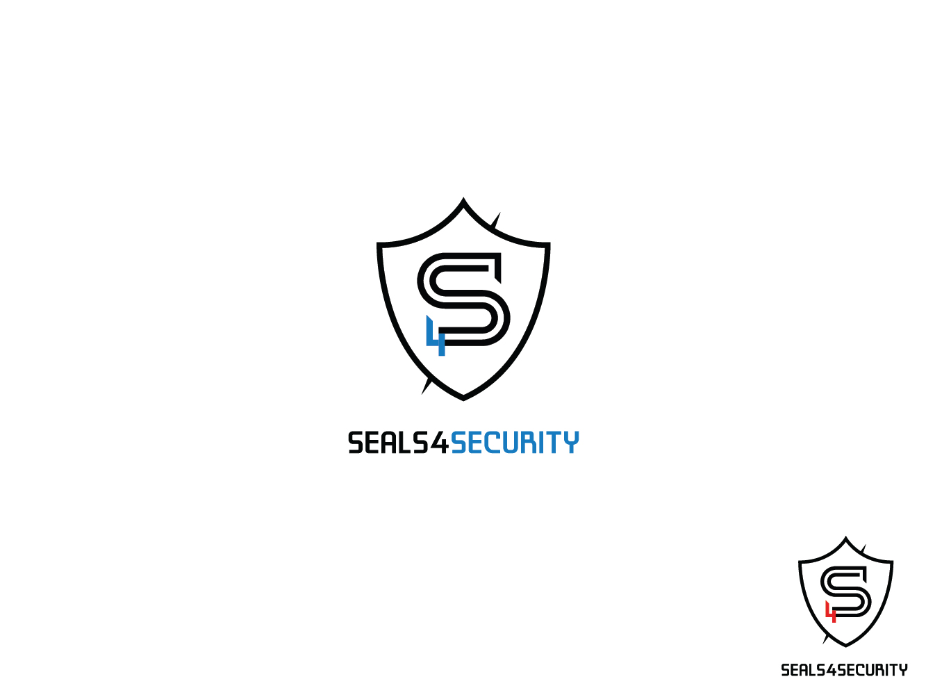 Elegant, Serious, Building Logo Design for Seals 4 Security " but we