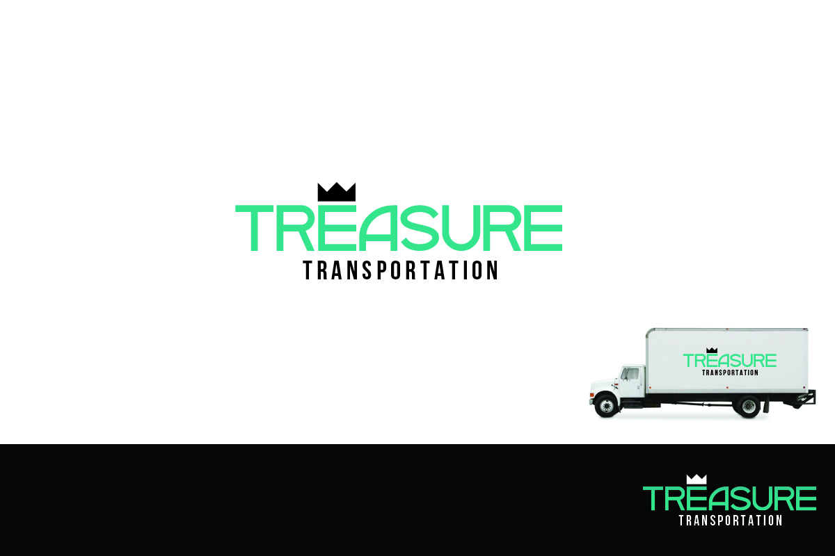 Logo Design by Senseless for Treasure Transportation, Inc  | Design #1486931