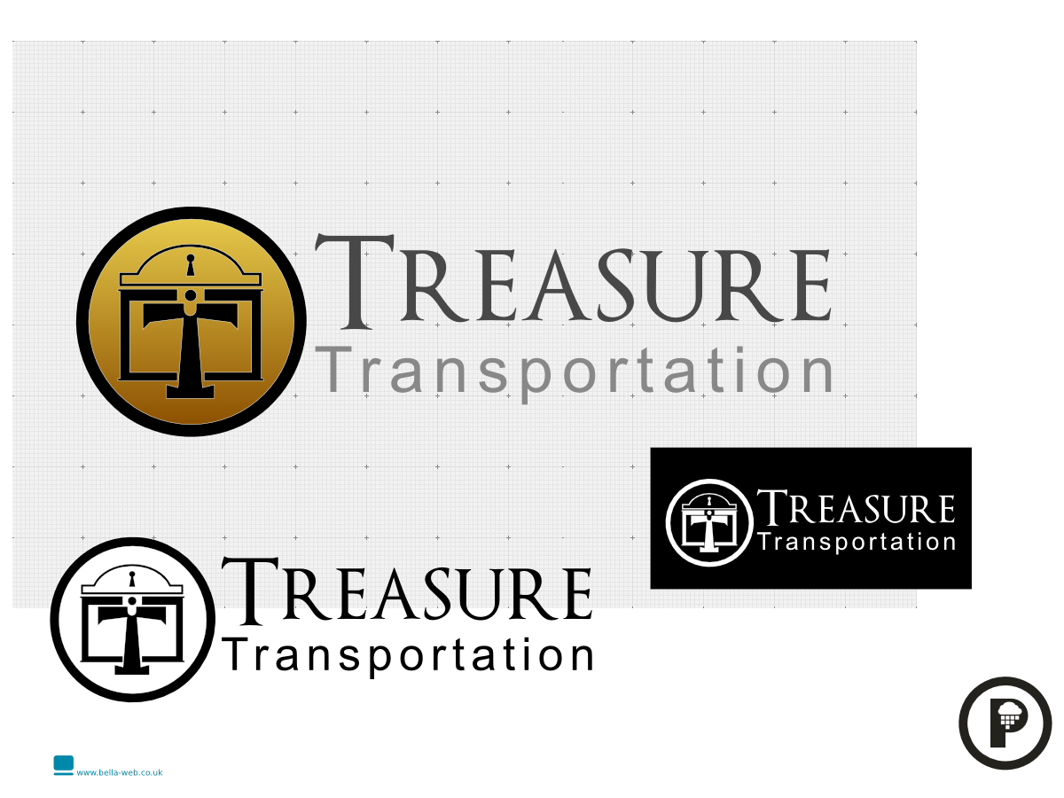 Logo Design by CutCorner Creatives for Treasure Transportation, Inc  | Design #1531861