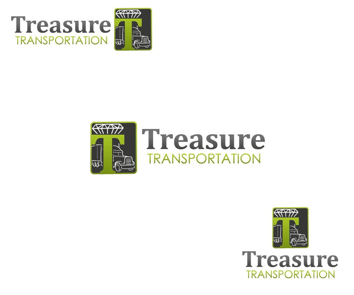 Logo Design by JBDesign for Treasure Transportation, Inc  | Design #1531383