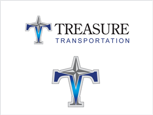 Logo Design by whitepaper for Treasure Transportation, Inc  | Design: #1509168