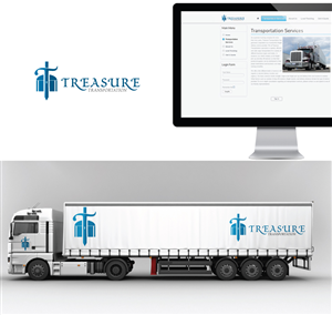 Logo Design by Dizajn for Treasure Transportation, Inc  | Design: #1490367