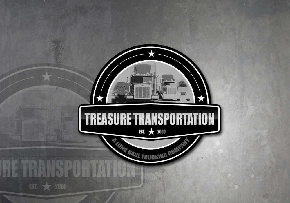 Diseño de Logo por RhythmGraphics para Treasure Transportation, Inc  | Diseño #1501681