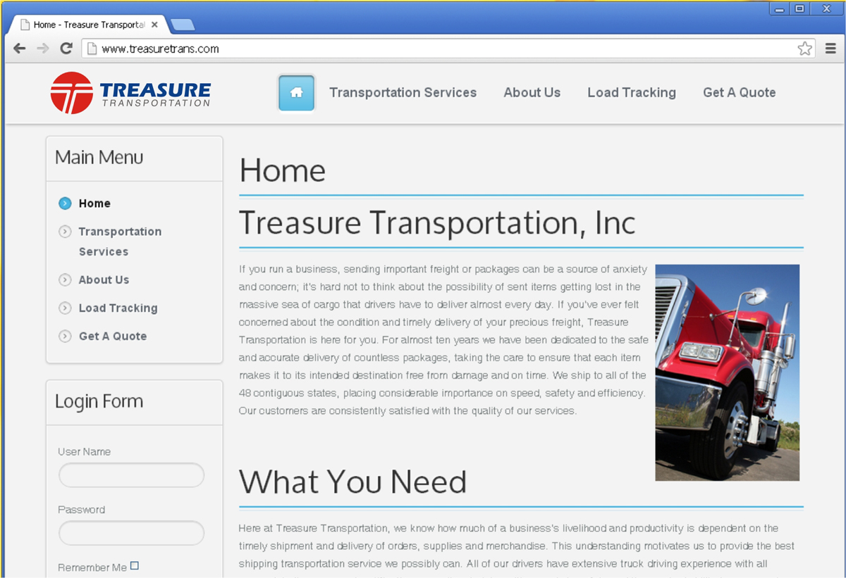 Logo Design by saiTEJAS for Treasure Transportation, Inc  | Design #1487805