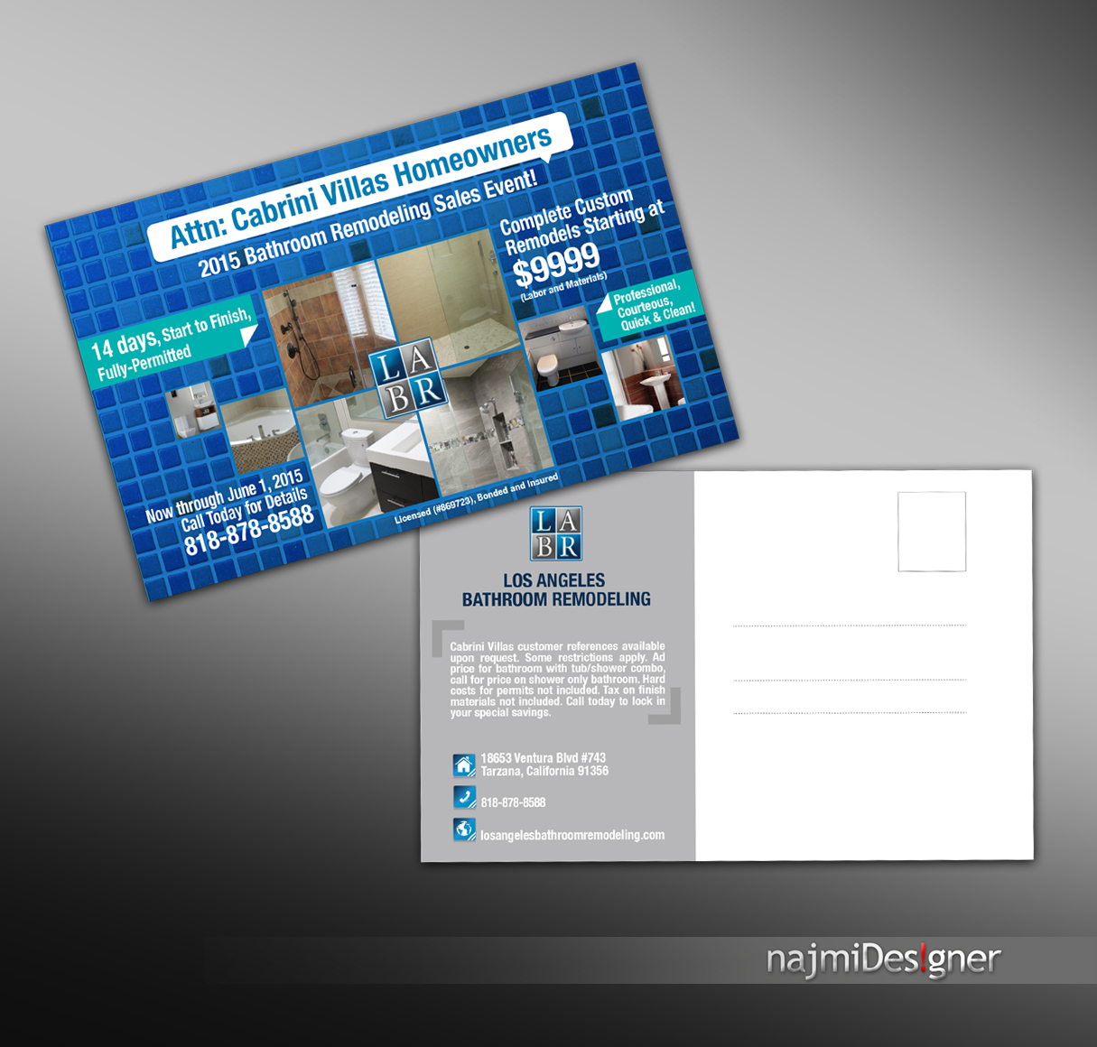 Postcard Design by  Najmi for this project | Design #5380905