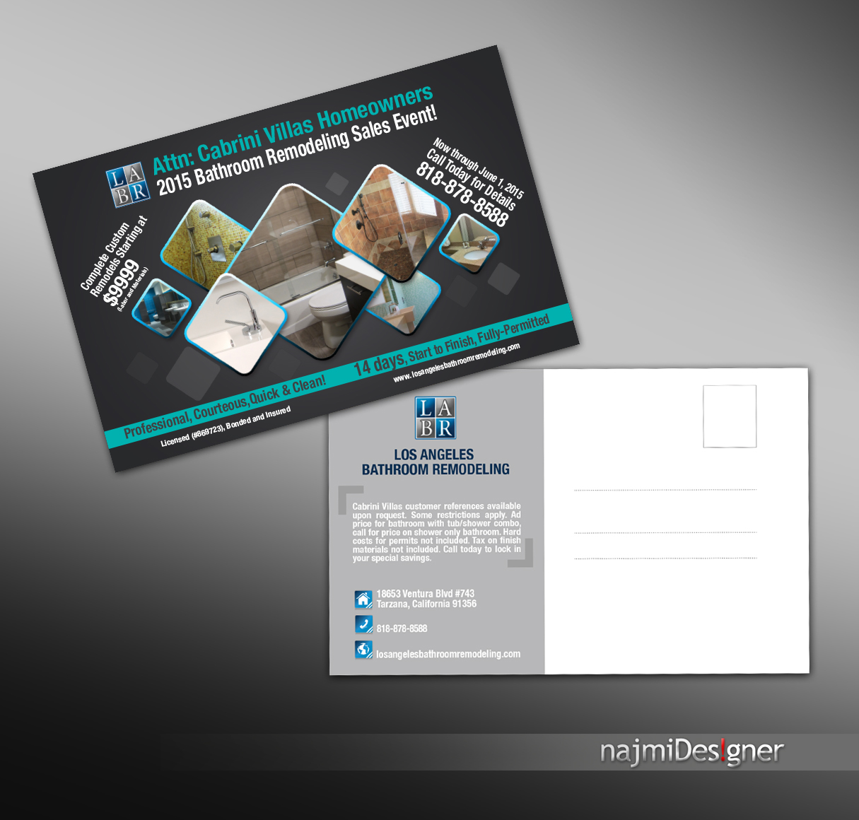 Postcard Design by  Najmi for this project | Design #5385341