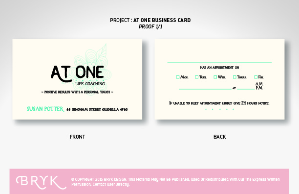 Business Card Design by iambrittni for this project | Design #5331285