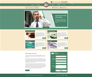 Wordpress Design by Creative1984 for White Canvas Media | Design: #1527454