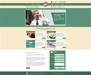 Wordpress Design by Creative1984 for White Canvas Media | Design: #1530866
