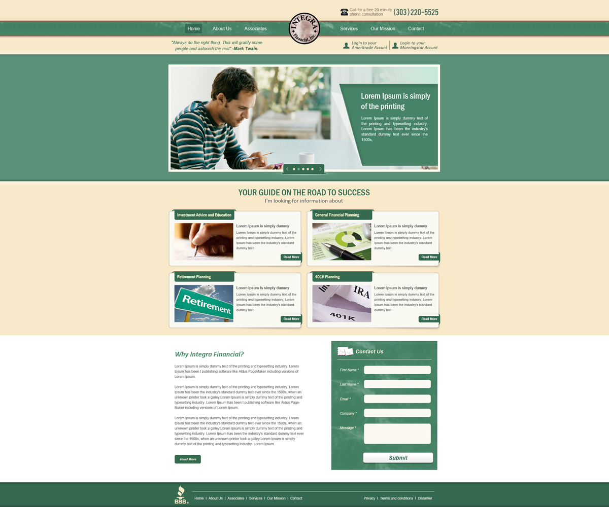 Wordpress Design by Creative1984 for White Canvas Media | Design #1530871