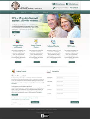 Wordpress Design by Violeta Pironkova for White Canvas Media | Design: #1497378