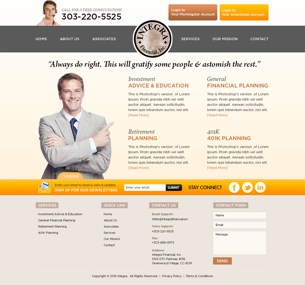 Diseño Wordpress por Mayank Patel para White Canvas Media | Diseño #1496130