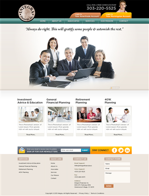 Wordpress Design by Mayank Patel for White Canvas Media | Design #1501157