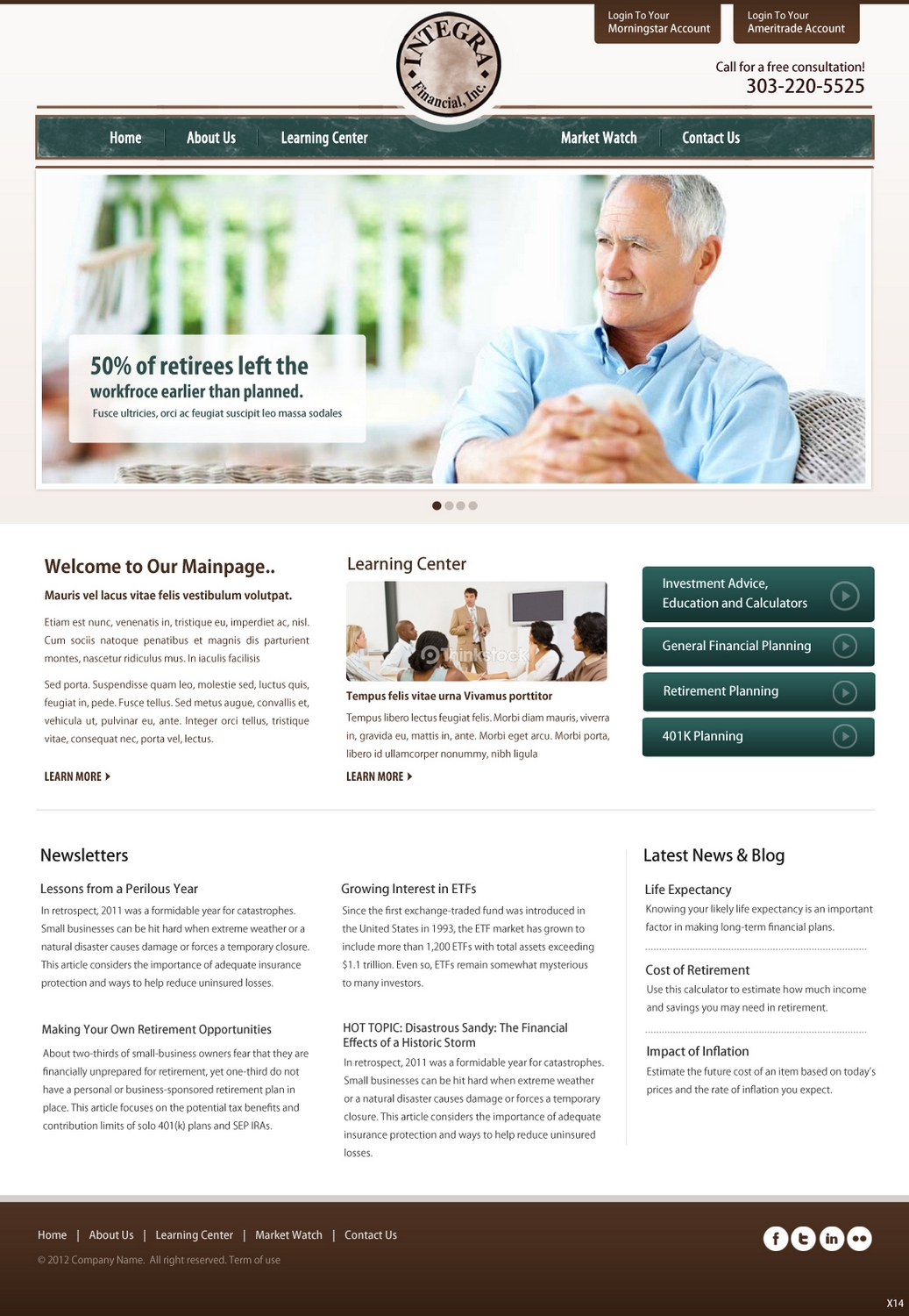 Wordpress Design by pb for White Canvas Media | Design #1487419