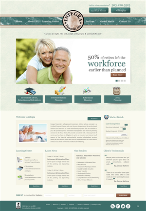 Wordpress Design by pb for White Canvas Media | Design: #1489724