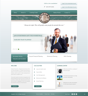 Wordpress Design by pb for White Canvas Media | Design: #1489728