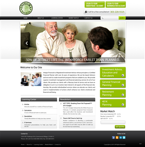 Wordpress Design by pb for White Canvas Media | Design: #1489748