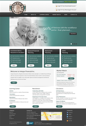 Wordpress Design by pb for White Canvas Media | Design: #1494660