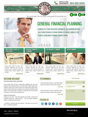 Wordpress Design by Vblue for White Canvas Media | Design: #1524302