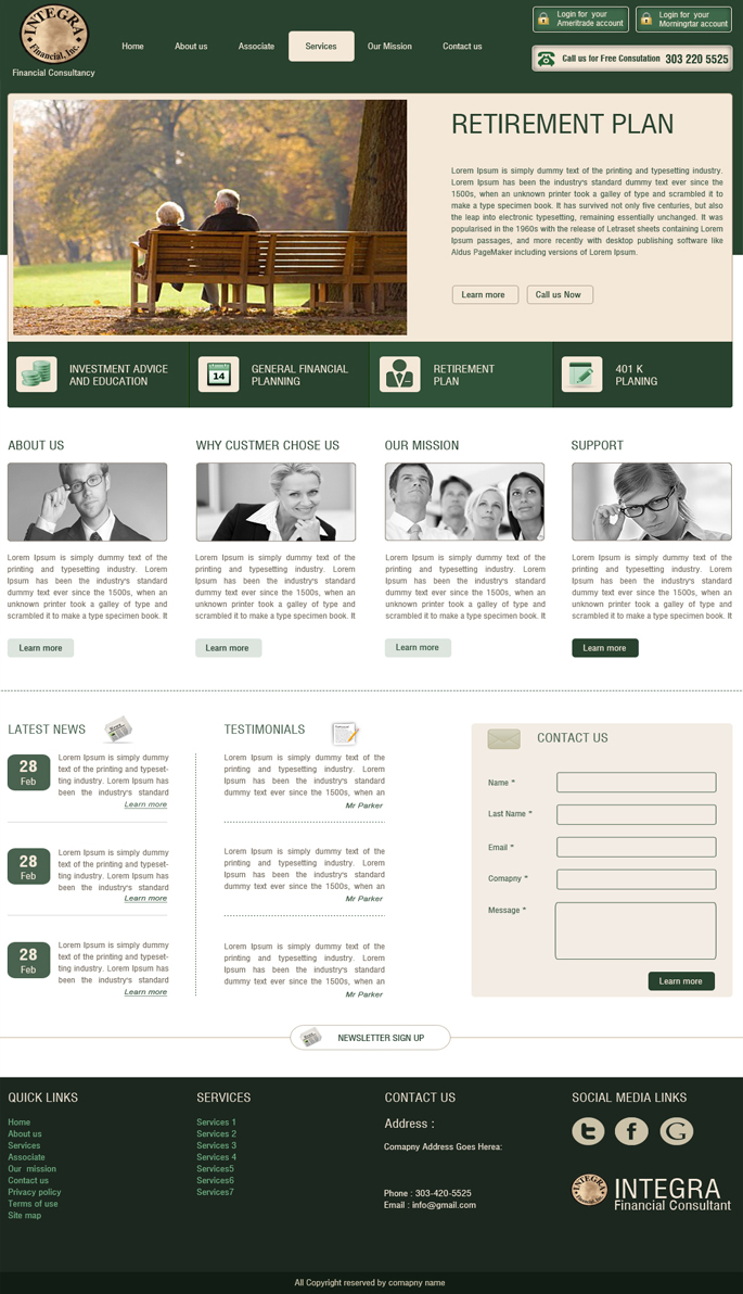 Wordpress Design by Harpreet Singh for White Canvas Media | Design #1510477