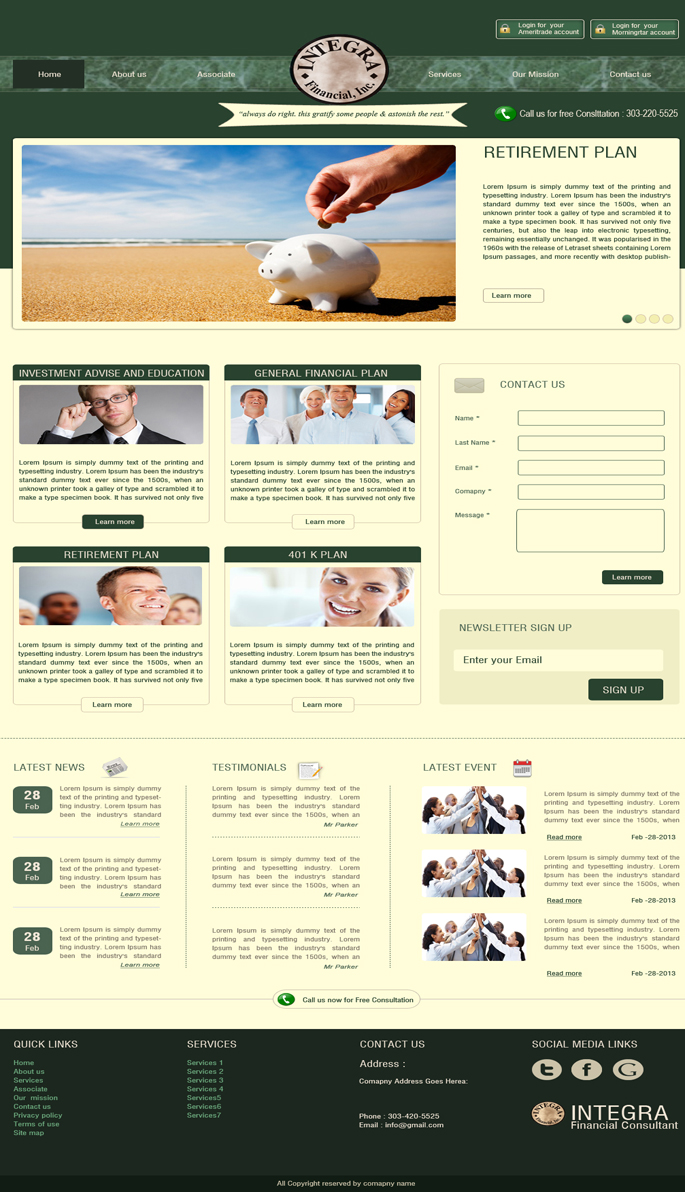 Wordpress Design by Harpreet Singh for White Canvas Media | Design #1517561