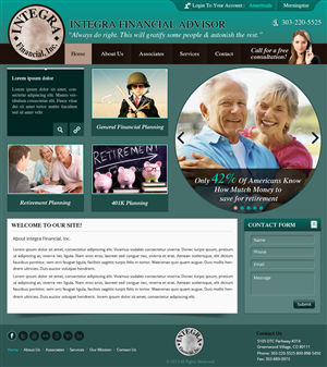 Wordpress Design by Creative Usha for White Canvas Media | Design: #1528286