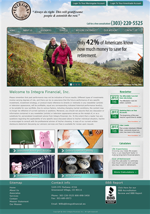 Wordpress Design by Tanvir for White Canvas Media | Design: #1488370