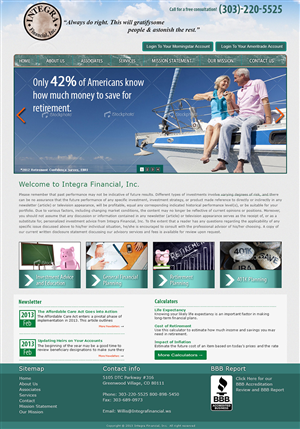 Wordpress Design by Tanvir for White Canvas Media | Design: #1489239