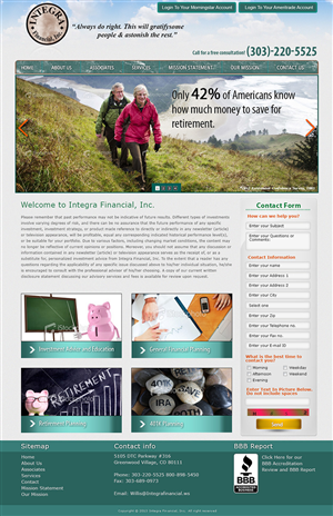 Wordpress Design by Tanvir for White Canvas Media | Design: #1491347