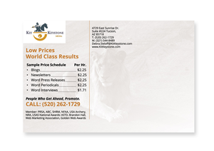 Postcard Design by Sharon