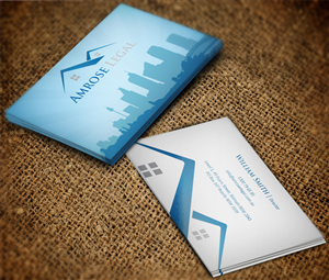 New property law firm needs contemporary business card design  | Visitenkarten-Design von MT