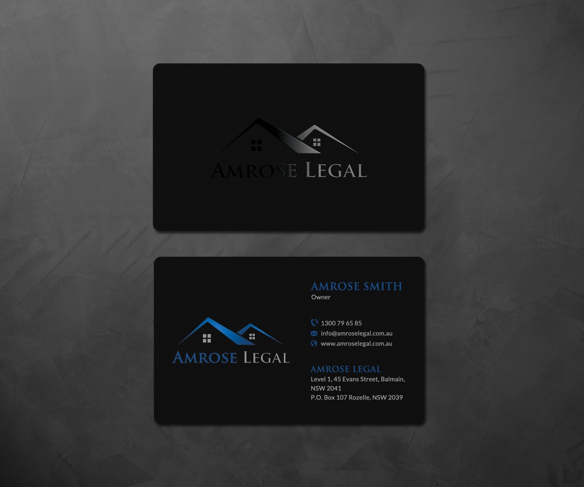 Business Card Design by Sarah Haroon for this project | Design #5332362