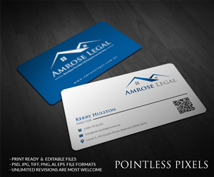 Visitenkarten-Design von Pointless Pixels India für dieses Projekt | Design #5341114