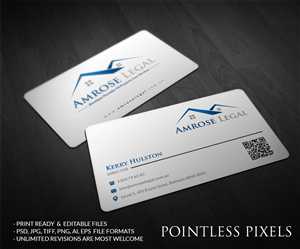 Business Card Design by Pointless Pixels India for this project | Design: #5341291